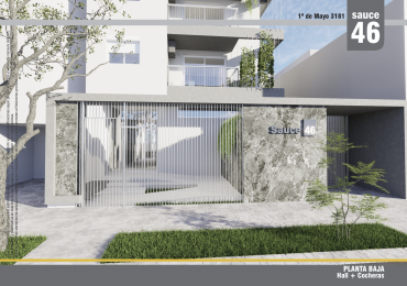 Departamentos de 1 y 2 dormitorios en venta, edificio Sauce 46 en el barrio Constituyentes, Santa Fe